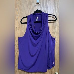 Lucy 1x purple racer/back tank.